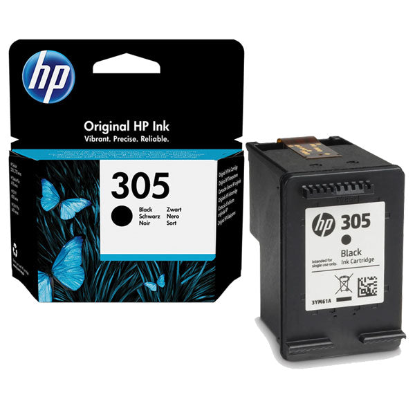 HP 305 Black Ink Cartridge
