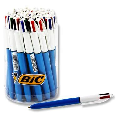 BIC Colour Pens ~ 4 Pack