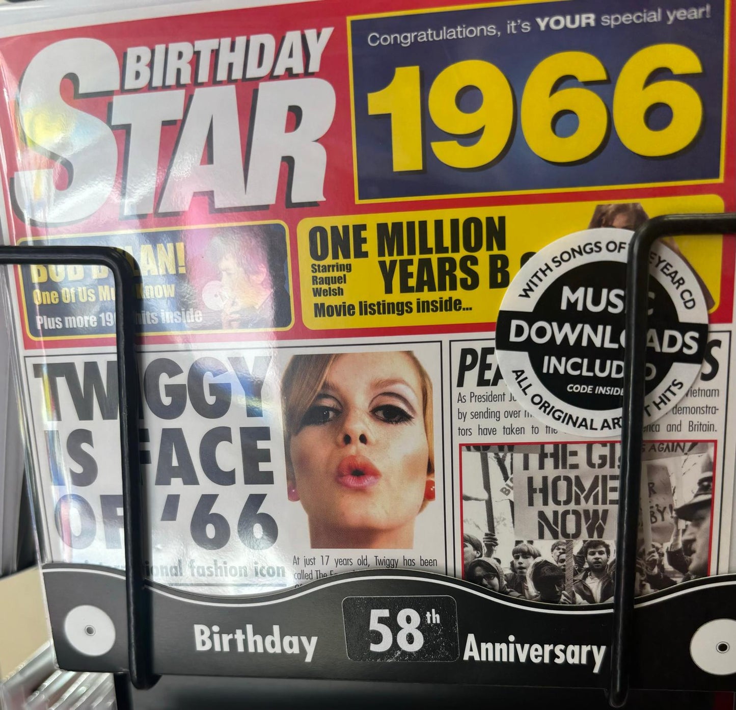 CD Birthday Cards Years 1960-1970