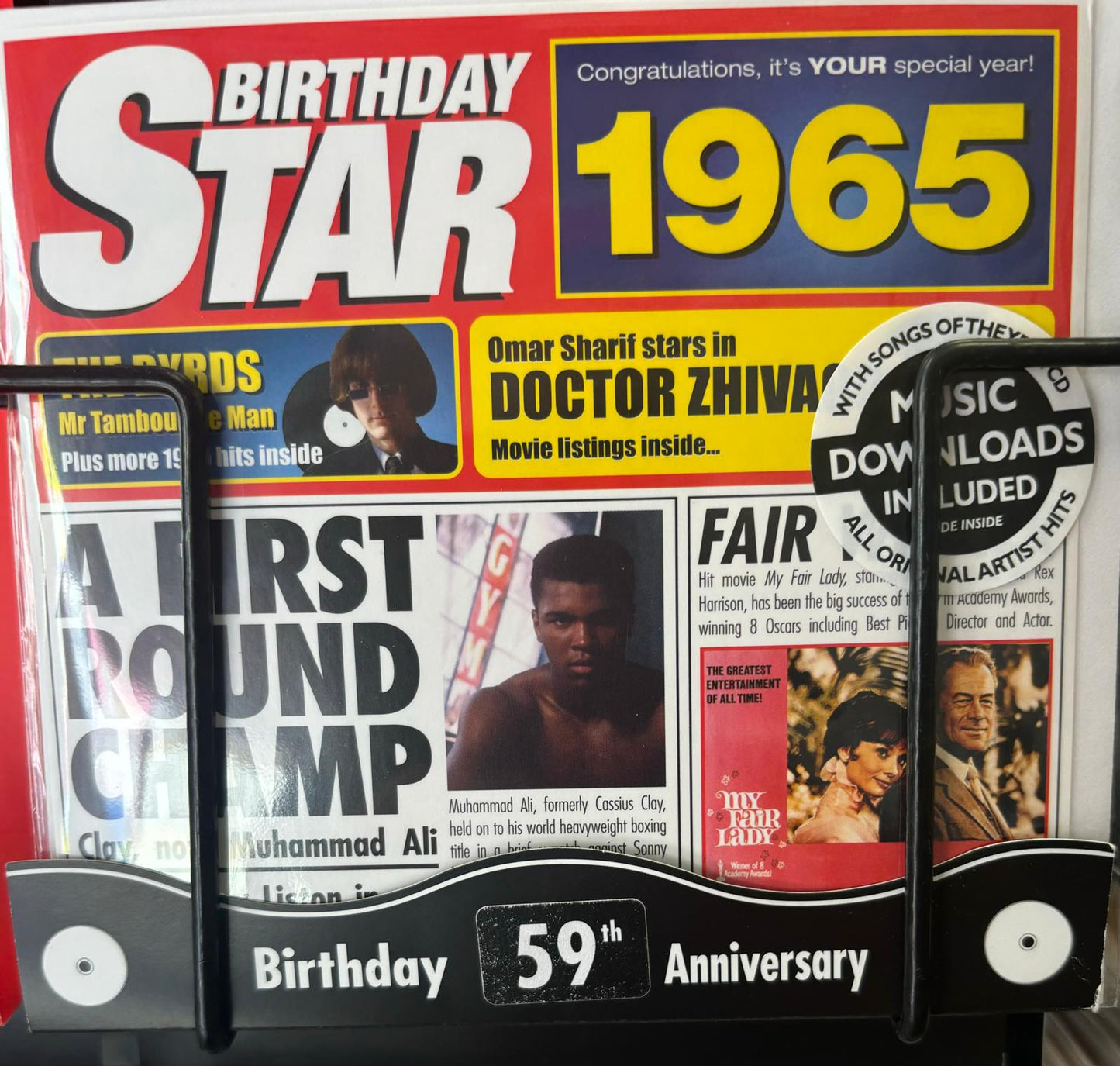 CD Birthday Cards Years 1960-1970