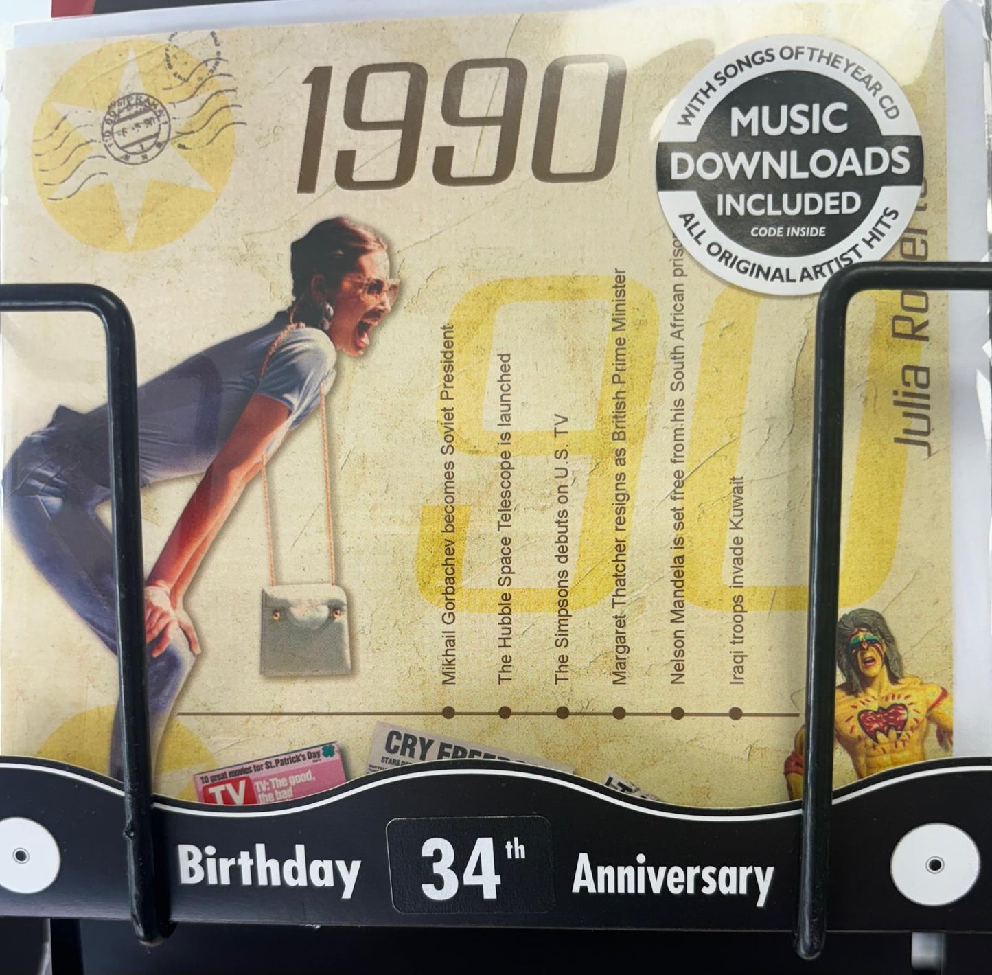 CD Birthday Cards Years 1990-2000
