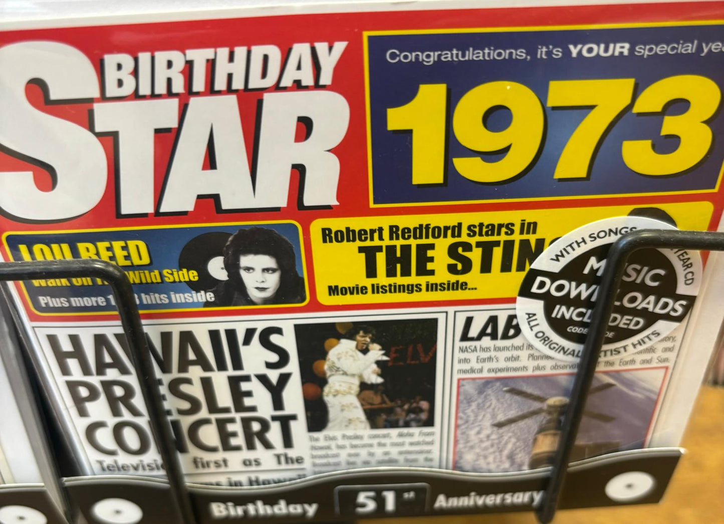 CD Birthday Cards Years 1970-1980