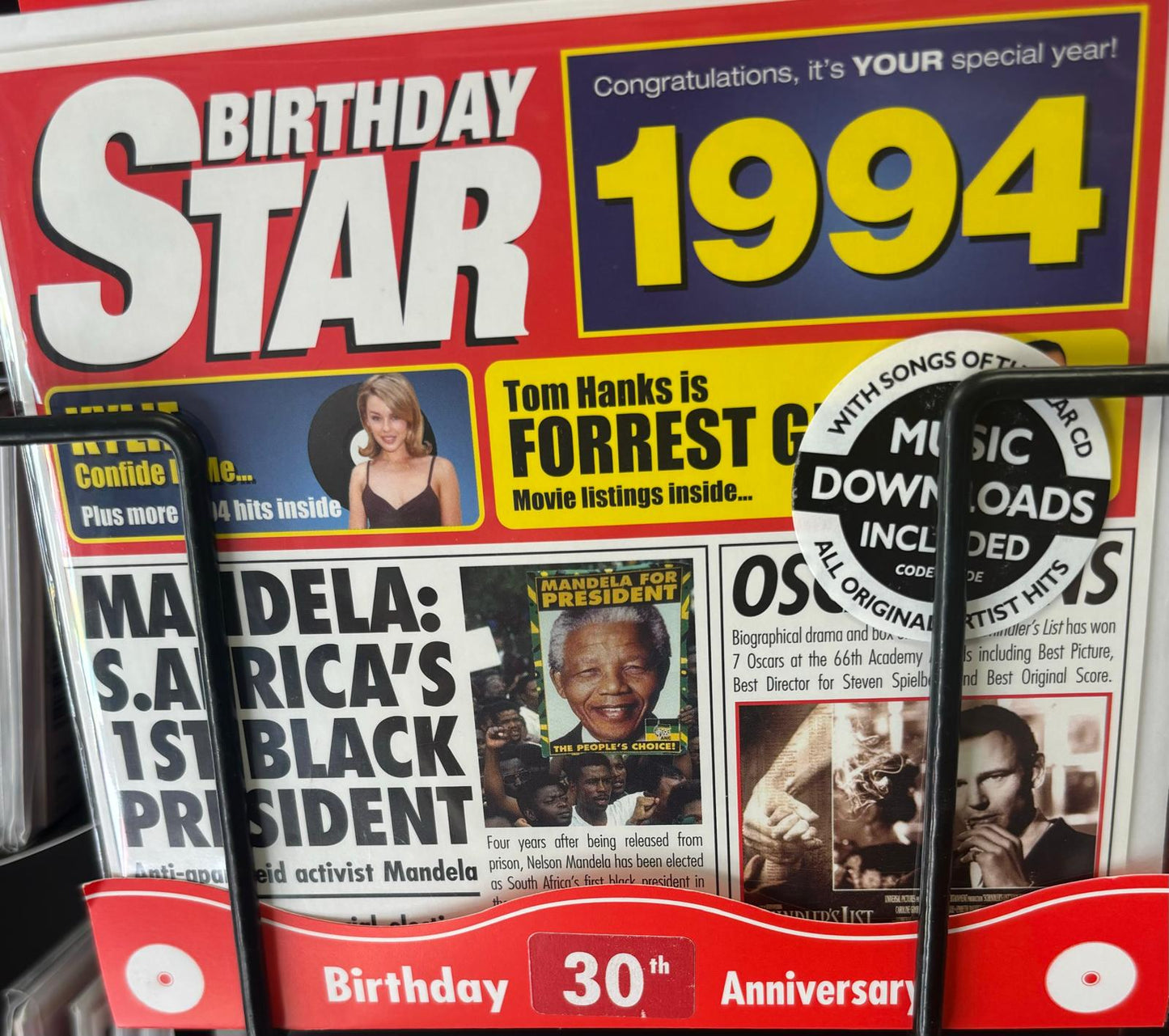 CD Birthday Cards Years 1990-2000