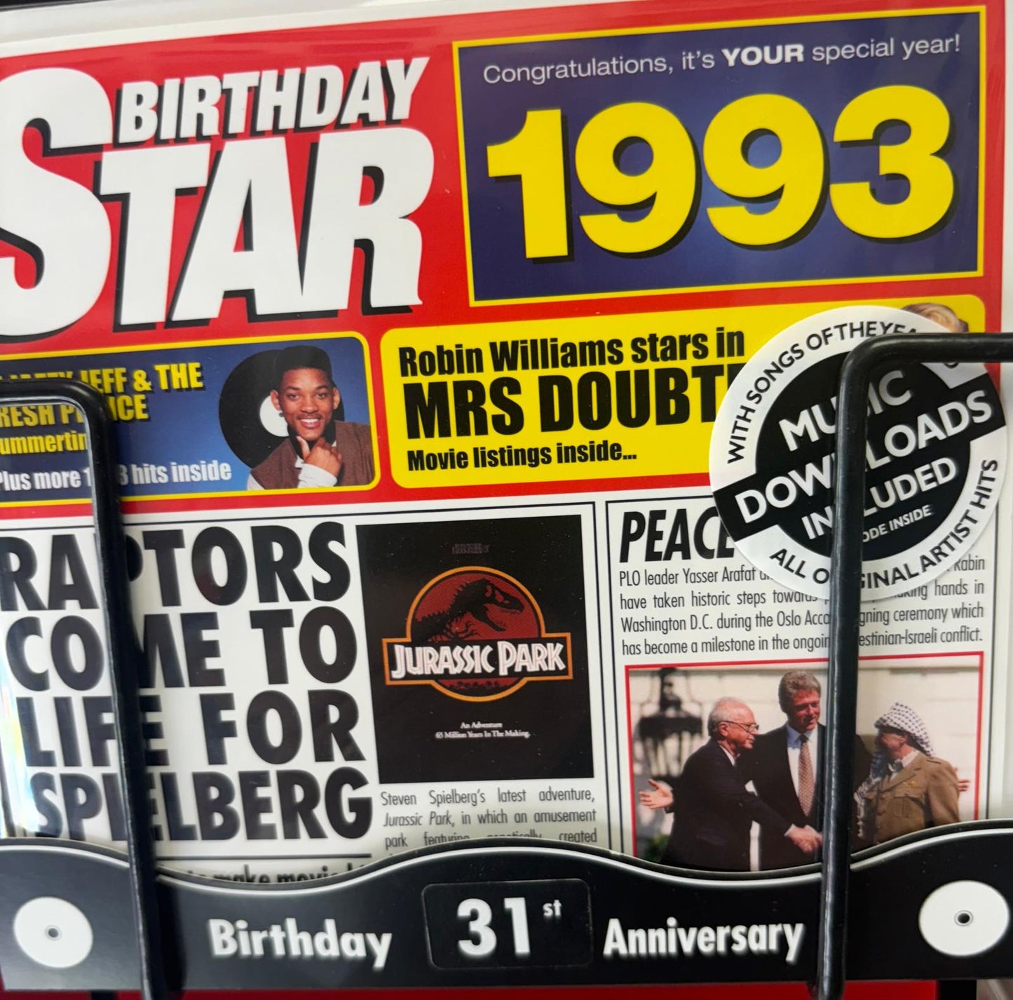 CD Birthday Cards Years 1990-2000