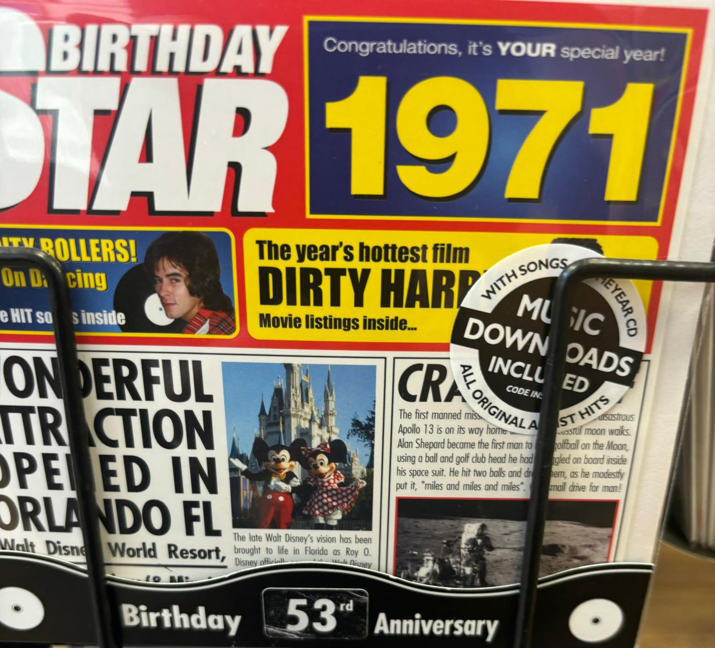 CD Birthday Cards Years 1970-1980