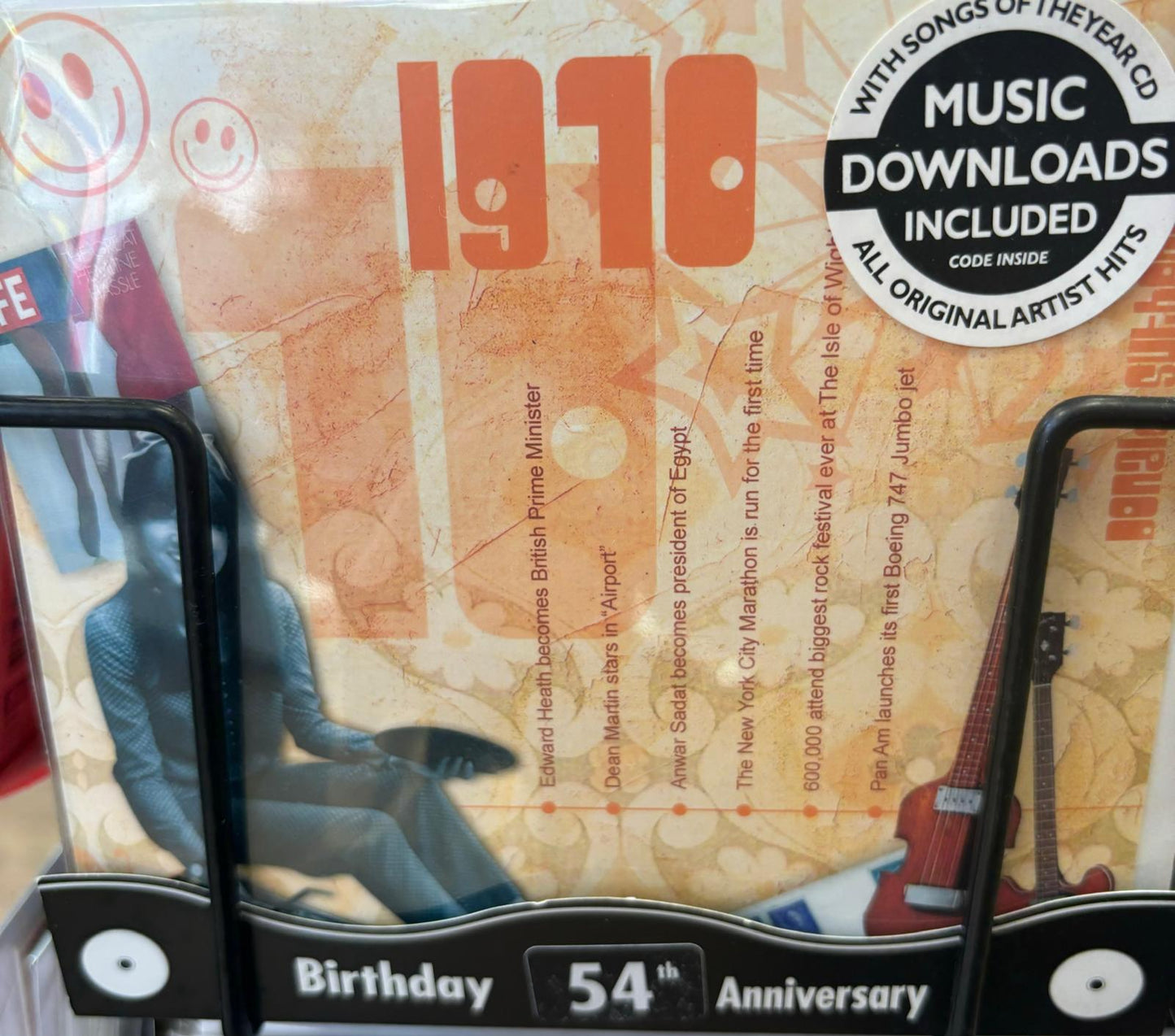 CD Birthday Cards Years 1960-1970