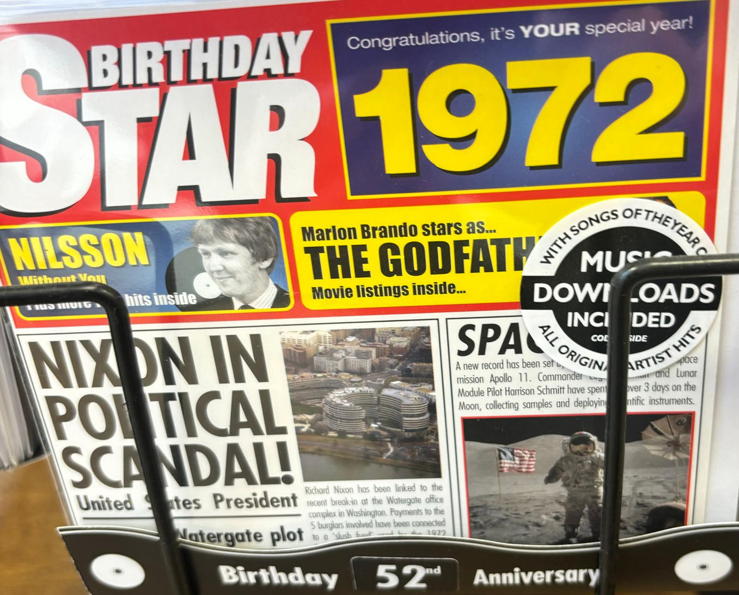 CD Birthday Cards Years 1970-1980