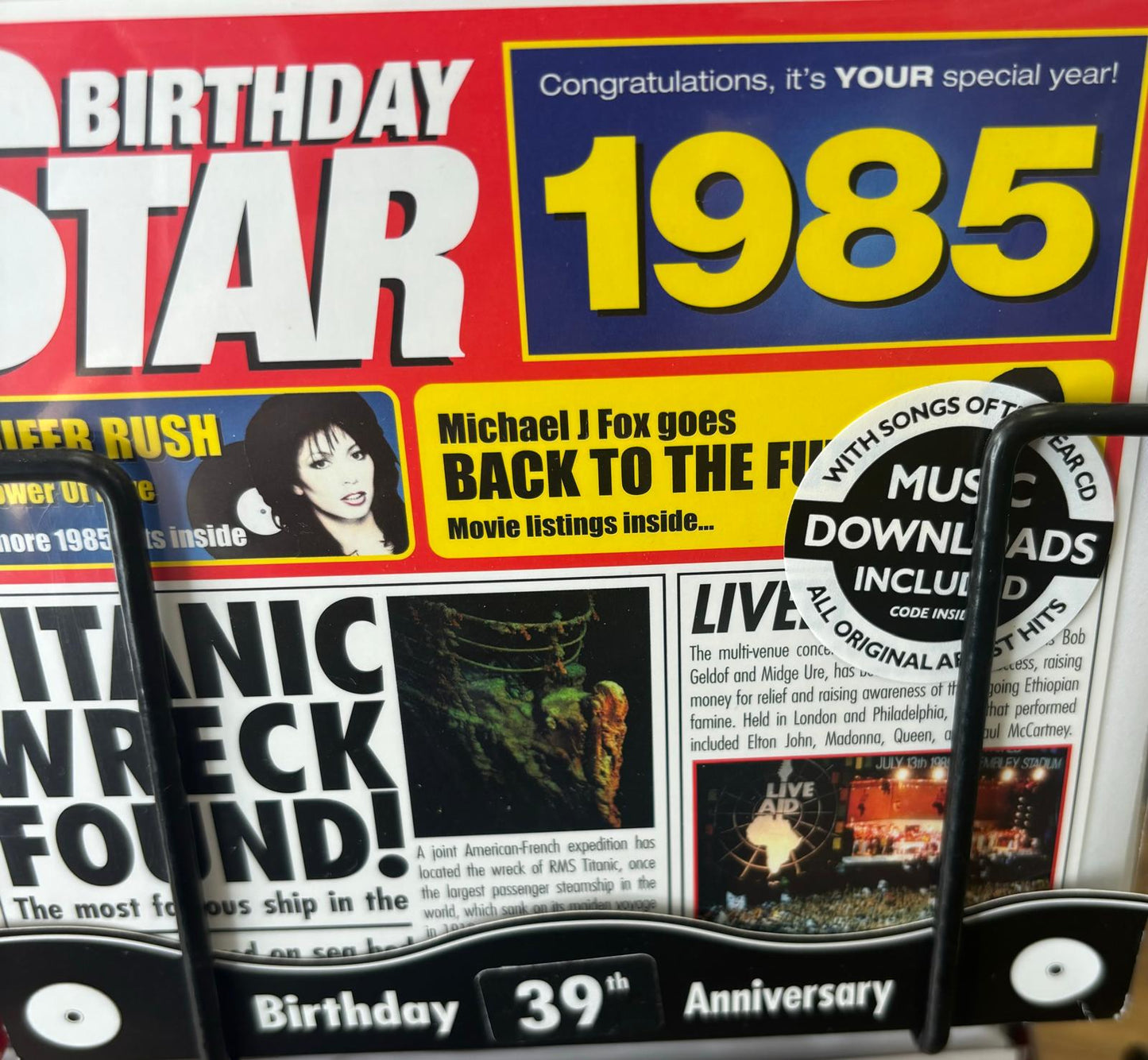 CD Birthday Cards Years 1980-1990