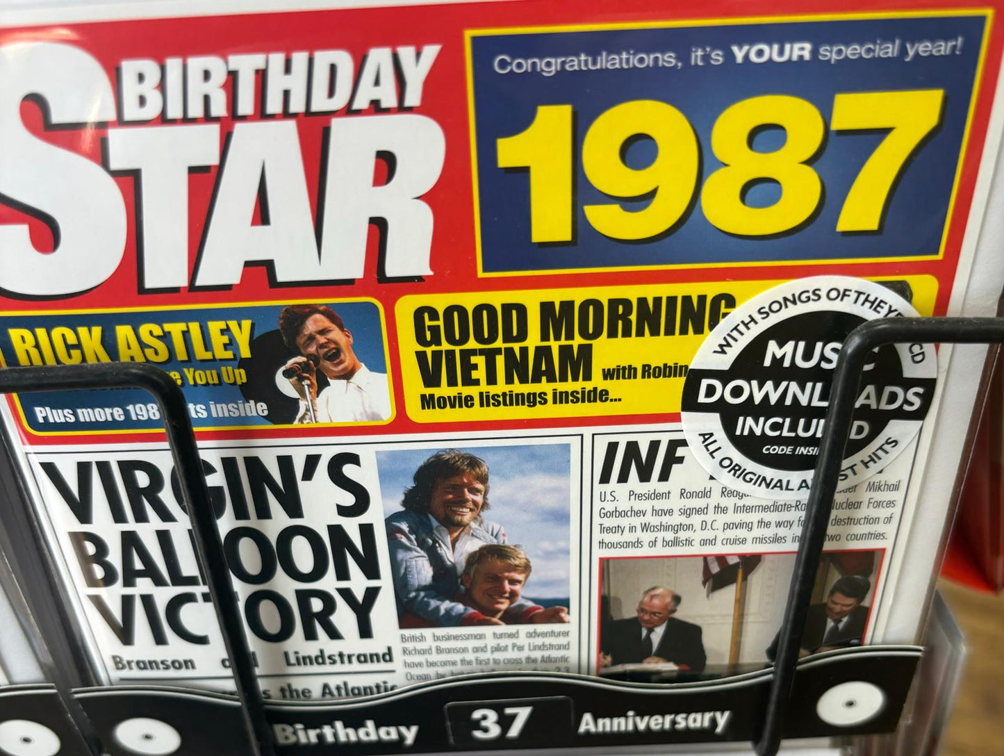 CD Birthday Cards Years 1980-1990