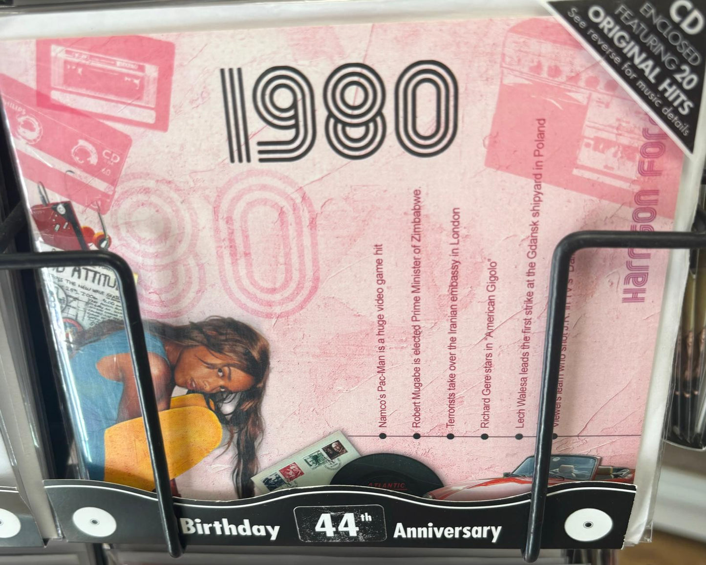 CD Birthday Cards Years 1970-1980