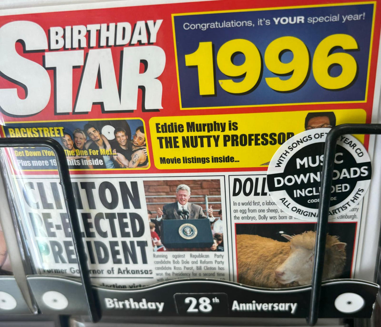 CD Birthday Cards Years 1990-2000