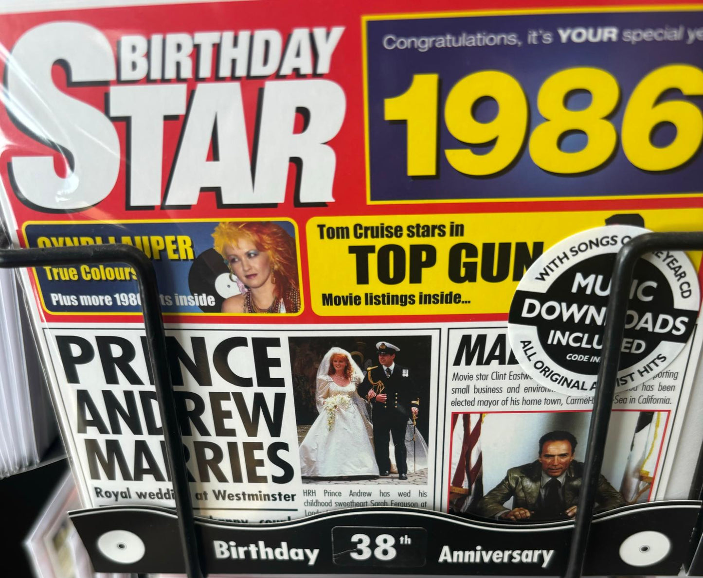 CD Birthday Cards Years 1980-1990