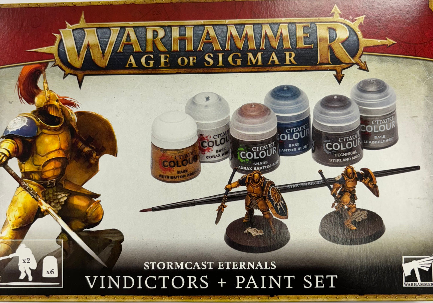 Warhammer Age of Sigmar Paint & Tool Set