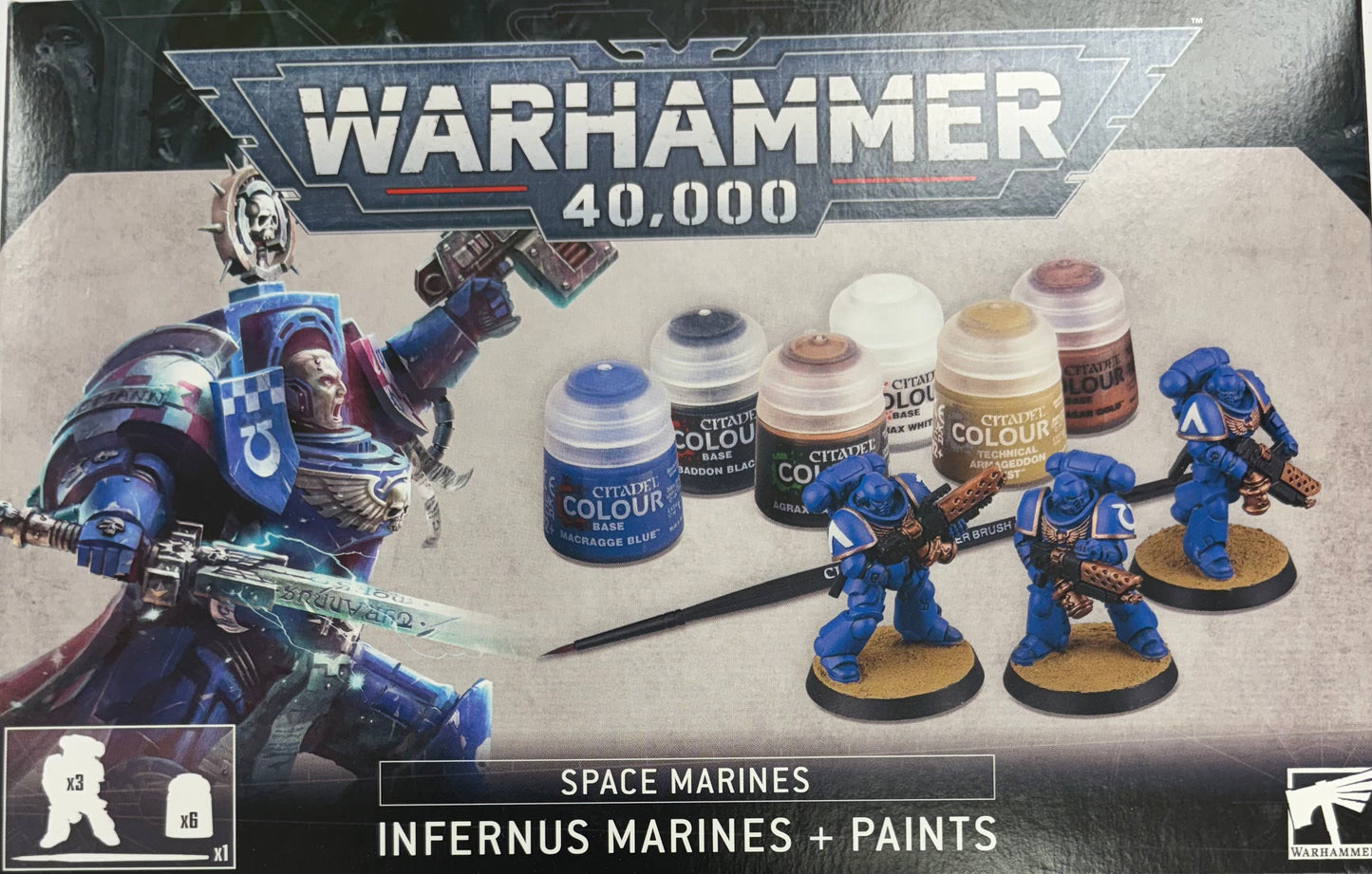 Warhammer Paint & Tool Set