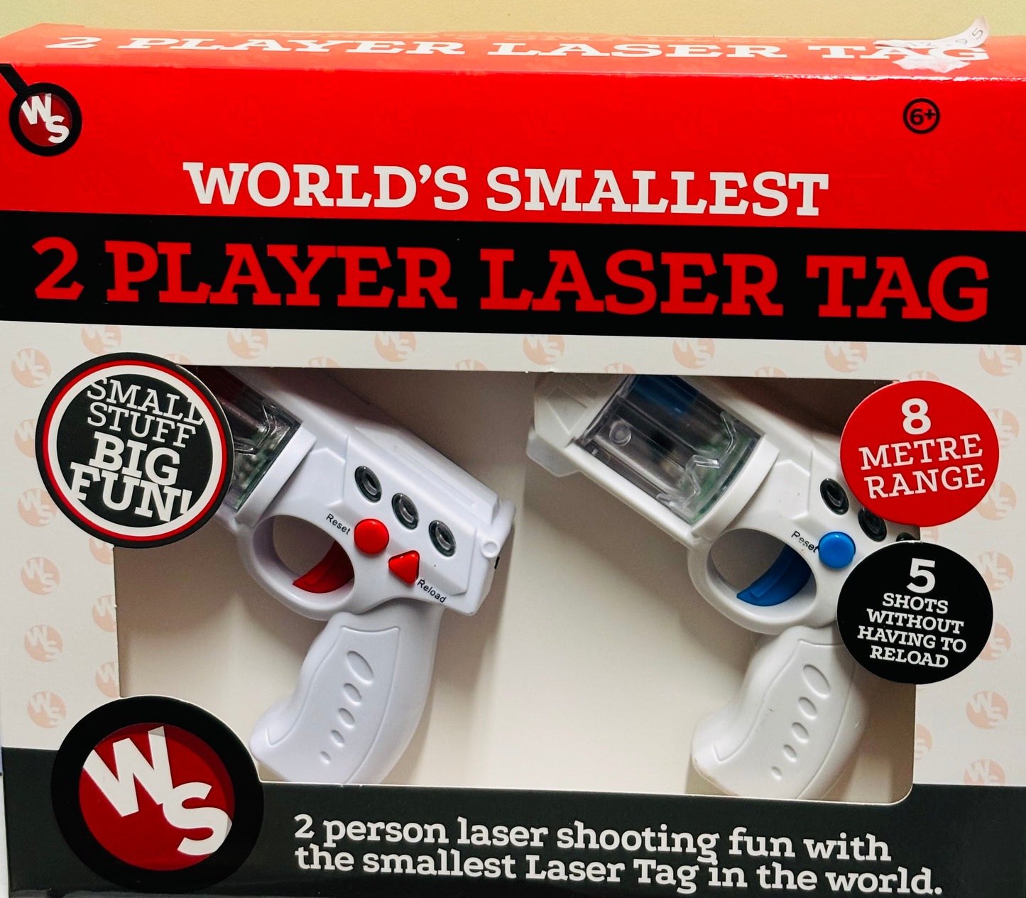 World’s Smallest 2 player Laser Tag