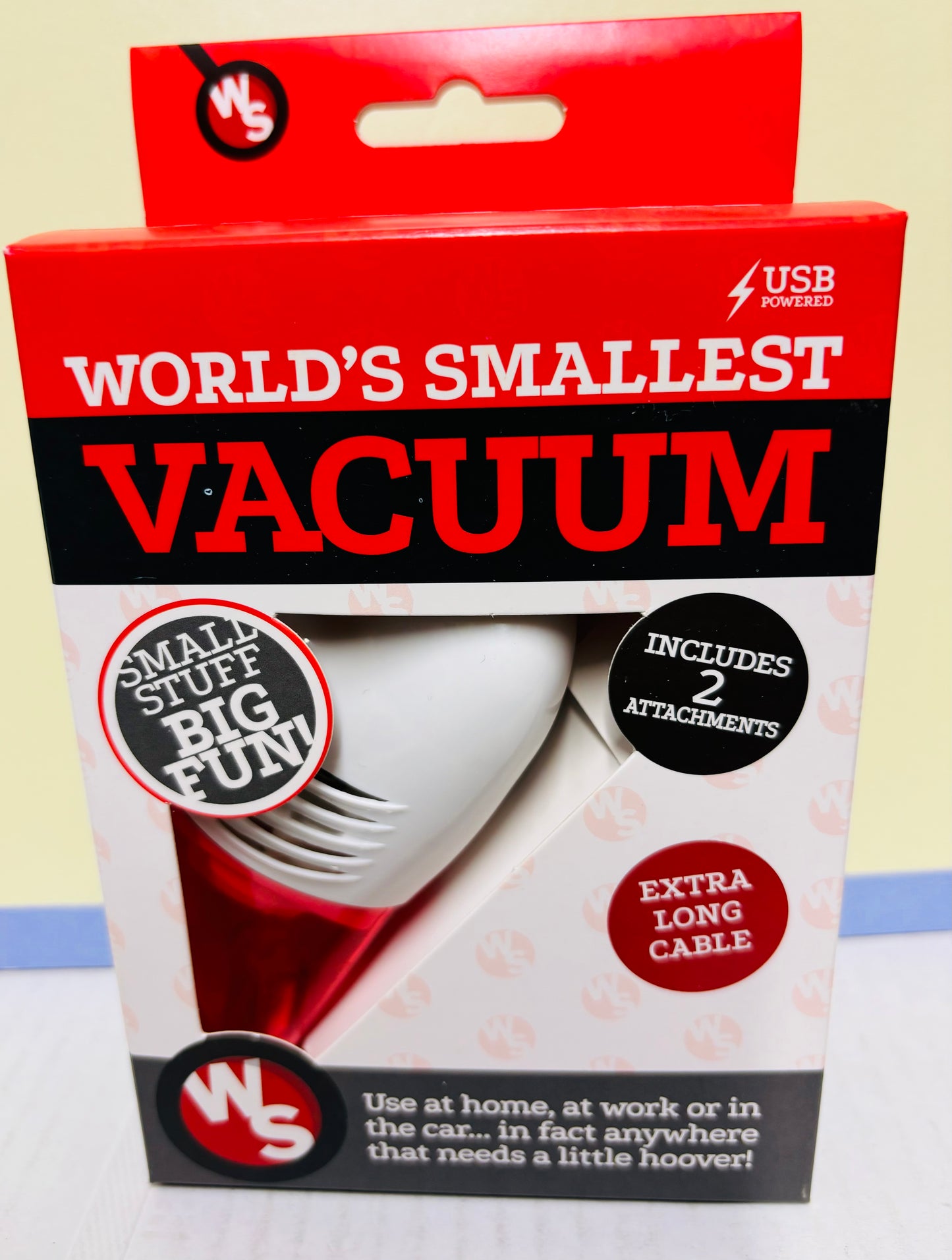 World’s Smallest Vacuum