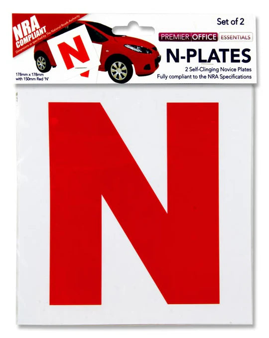 N PLATES for Drivers