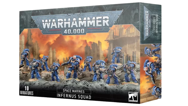 Warhammer 40000 Space Marines Infernus Marines