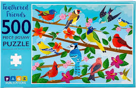 Feathered Friends ~ 500 piece Jigsaw Puzzle