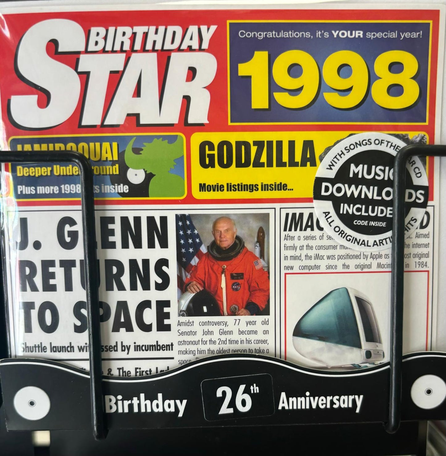 CD Birthday Cards Years 1990-2000