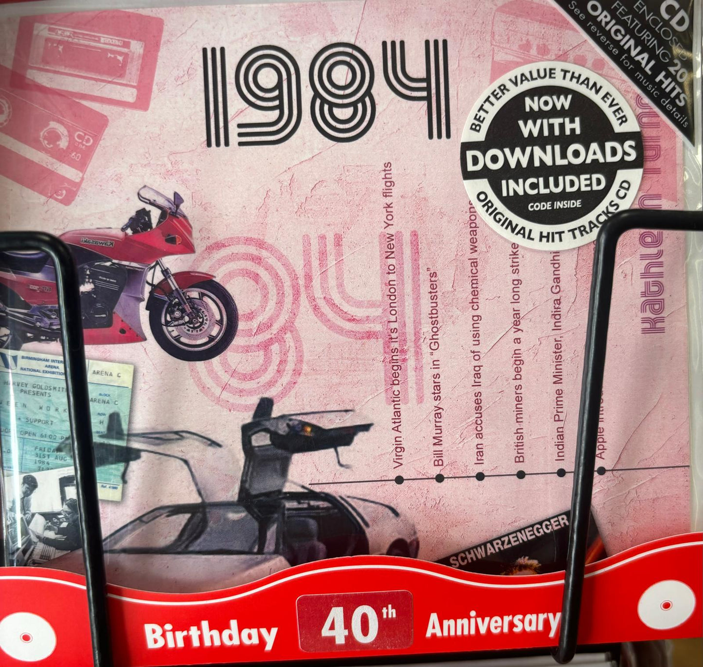 CD Birthday Cards Years 1980-1990