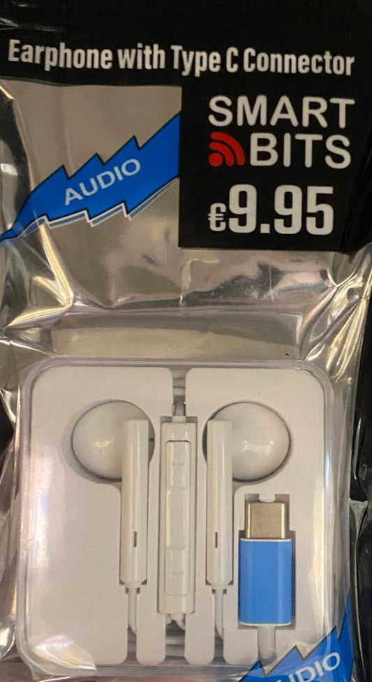 Smart Bits Connecter Earphone With Type C Connector