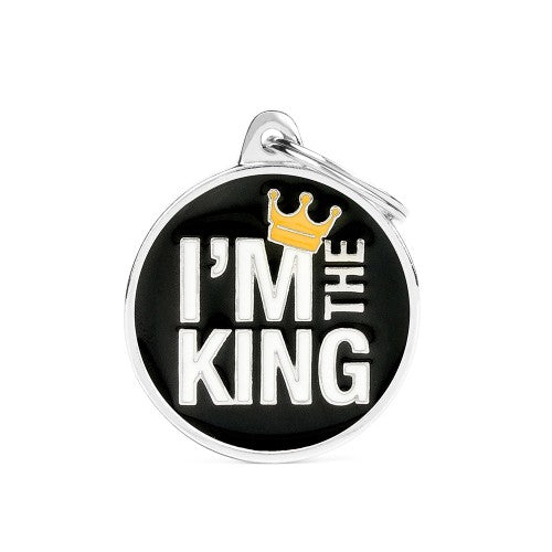 I'm The King Dog Tag